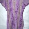 Rochie indiana din bumbac cu broderie