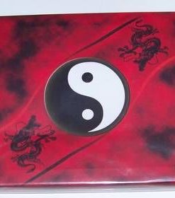 Tablou Feng Shui cu dragonii fericirii si Yin-Yang