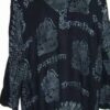 Bluza din matase cu ideograme si Buddha - XL