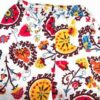Pantaloni Bermude cu model tribal, multicolor