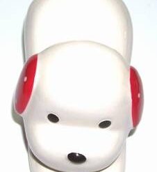 Pusculita din ceramica in forma de Caine