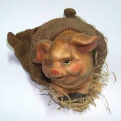 Purcelus din ceramica si saculet