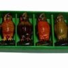 Set de 6 bufnite din ceramica