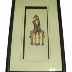 Tablou 3D cu cirafele iubirii si ale fericirii