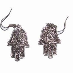 Cercei cu palma lui Fatima aurii