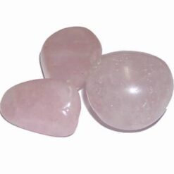 Saculet auto cu cristale de cuart roz pentru zodia Capra