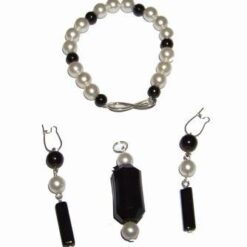 Set Feng Shui cu perlute si cristale verzi pentru sanatate