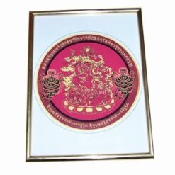 Scorpionul Negru cu Dorje Drollo - tablou