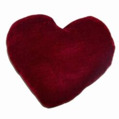 Inima din catifea pentru indragostiti