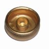 Suport din ceramica auriu pentru lumanare
