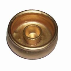 Suport din ceramica auriu pentru lumanare