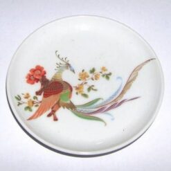 Mini farfurie din portelan cu pasarea pheonix