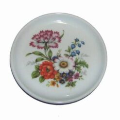 Mini farfurie din portelan cu florile sanatatii