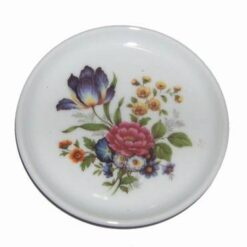 Mini farfurie din portelan cu florile sanatatii