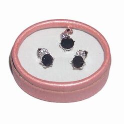 Set Feng Shui din turmalina industriala si argint 925