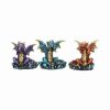 Set de trei mini-dragoni pentru armonie si protectie