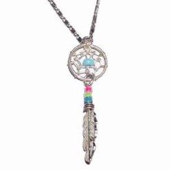 Pandantiv cu prinzator de vise placat cu argint