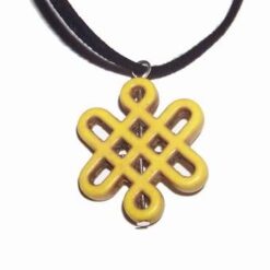 Pandantiv cu nodul mistic reprezentand elementul pamant