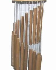 Clopotel de vant din bambus