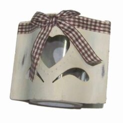 Ornament pentru lumanare cu inimioara