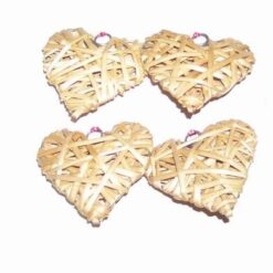 Set de 4 inimioare decorative