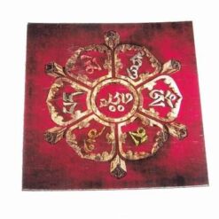 Mandala cu cele 8 simboluri norocoase