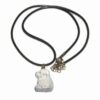 Pandantiv din cristal natural de howlit - zodia caine