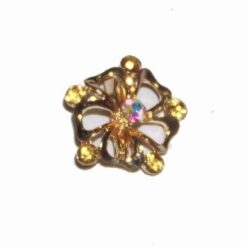 Brosa aurie cu roata norocului