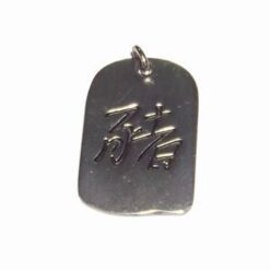 Pandant din metal cu ideograma Mistretului