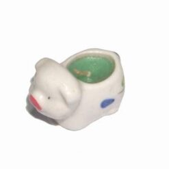 Minilumanare din ceramica cu porcul norocos