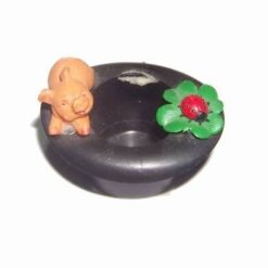 Joben cu Purcelusul Norocs, gargarita si trifoi cu patru foi