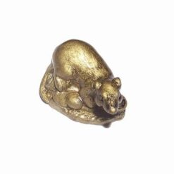 Sobolanul auriu cu monede si perle - mediu