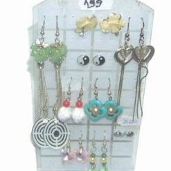 Set 10 perechi de cercei pentru bunadispozitie