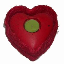 Ornament inimioara suport de lumanare