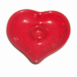 Ornament inimioara pentru lumanare