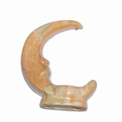 Suport din ceramicapentru lumanare cu Luna