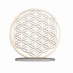 Floarea vietii din lemn