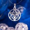 Pandantiv din argint 925 cu ingerul Metatron