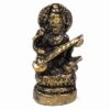 Zeitatea Saraswati din alama - ministatueta