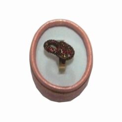 Inel placat cu aur reglabil si sarpele fericirii