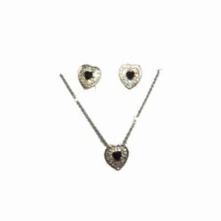 Set Feng Shui placat cu aur si inimioare albastre