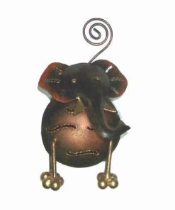 Elefant feng shui stilizat din metal