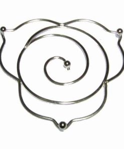 Ornament/Suport din metal cu spirala reiki de protectie
