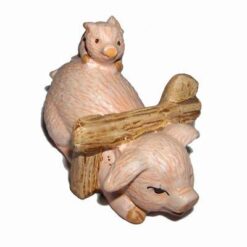 Porcusor norocos cu pui