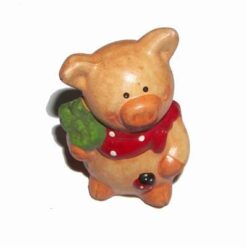 Porcusor norocos cu trifoi pentru noroc infinit