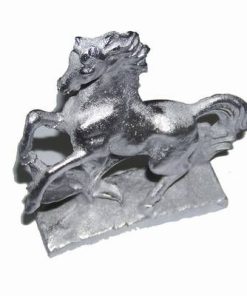 Statueta Calul succesului profesional argintiu