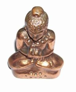 Buddha al meditatiei din bronz cuprat metal