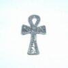 Pandantiv argintiu din metal de calitate - Crucea Egipteana