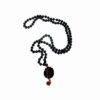 Colier mala 108 sfere din tibet din lemn de santal