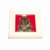 Mini Tablou Feng Shui cu Ganesh aurie din metal